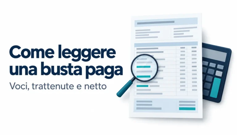 Come Leggere una Busta Paga
